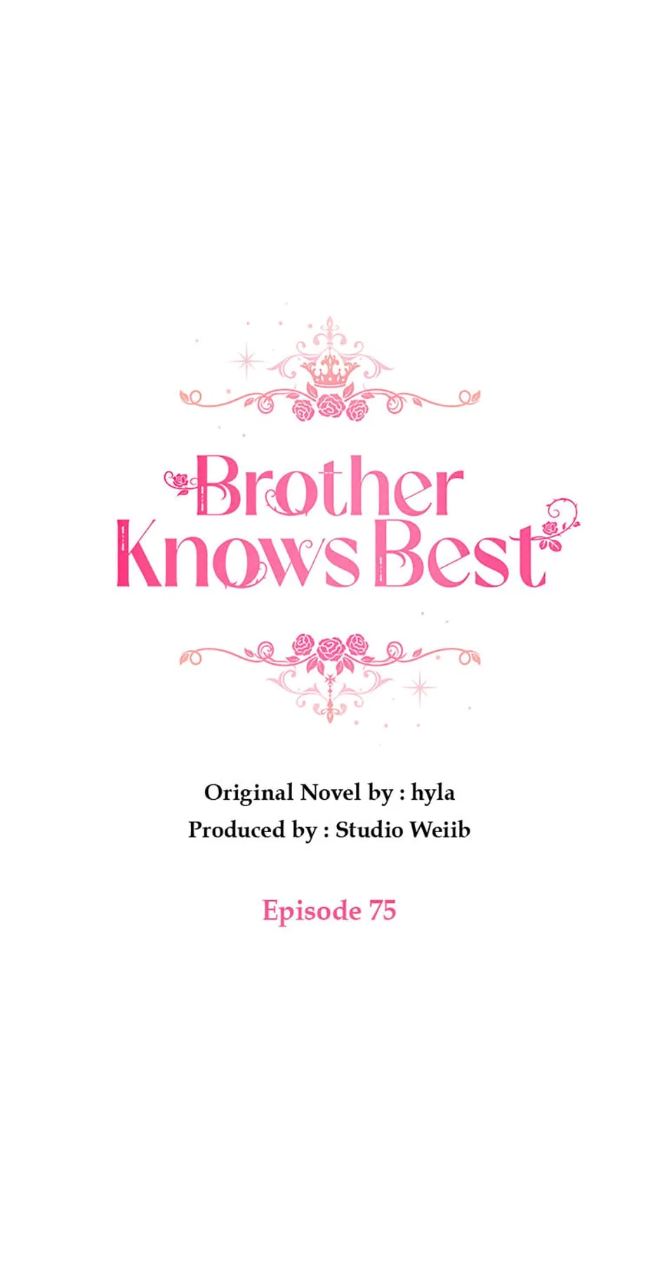 Brother Knows Best Chapter 75 – Page 1