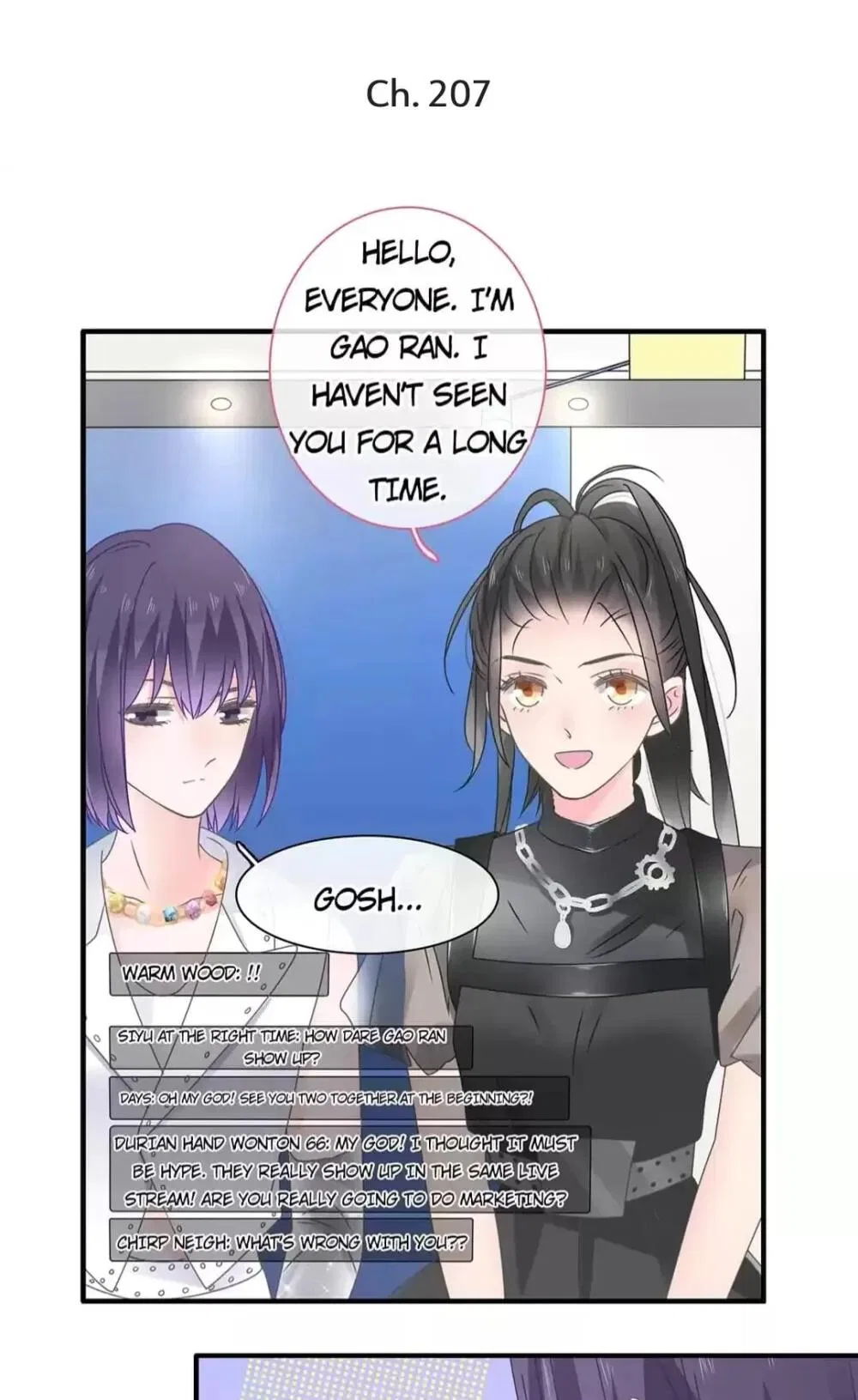 The “Giantess” Wants Love Chapter 207 – Page 1