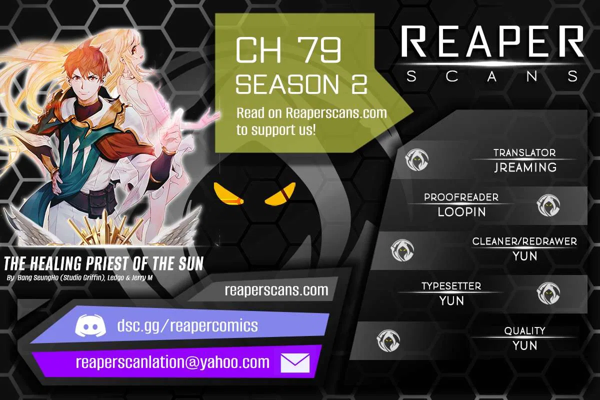 The Healing Priest of the Sun Chapter 79 – Page 1