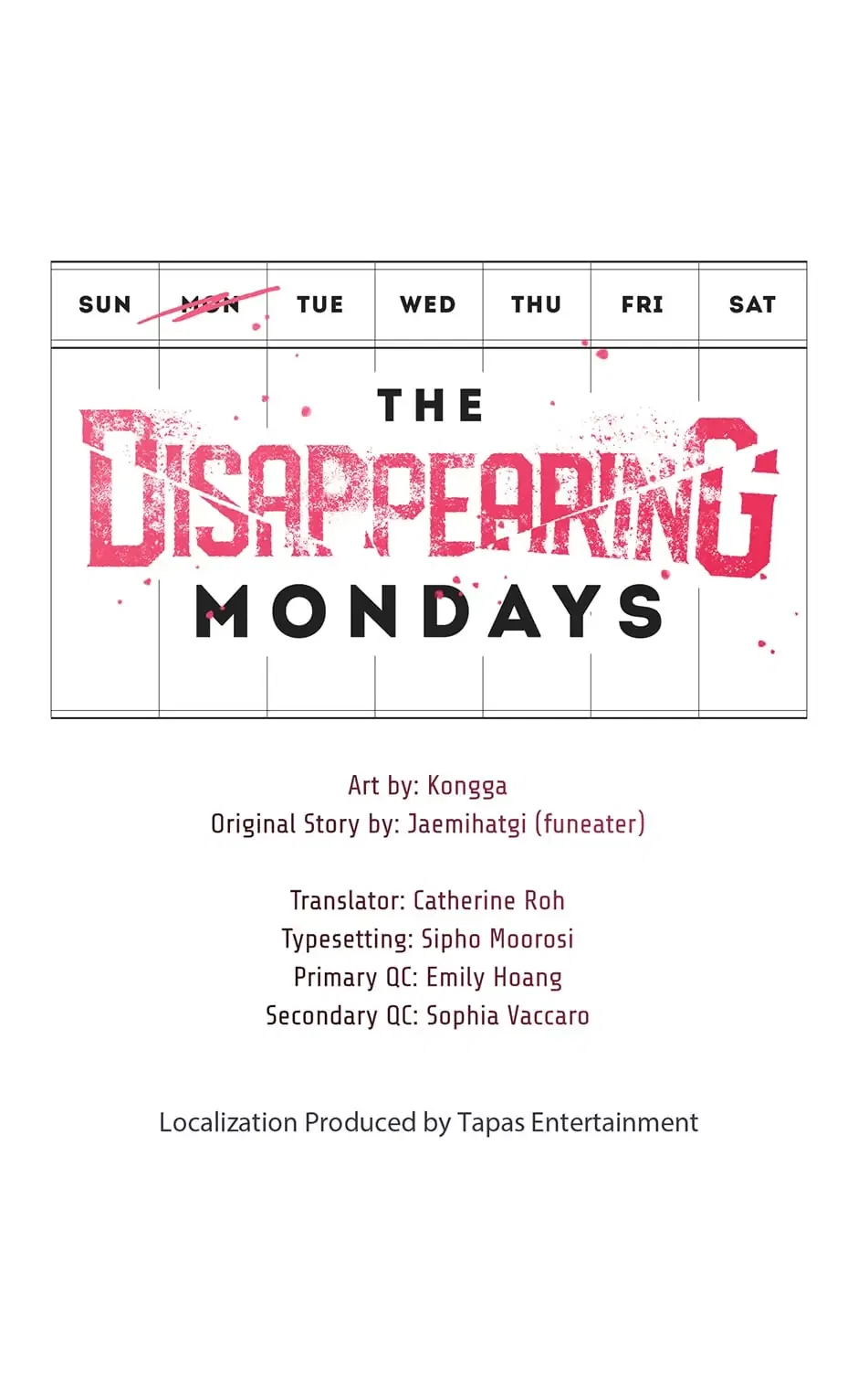 The Disappearing Mondays Chapter 56 – Page 47