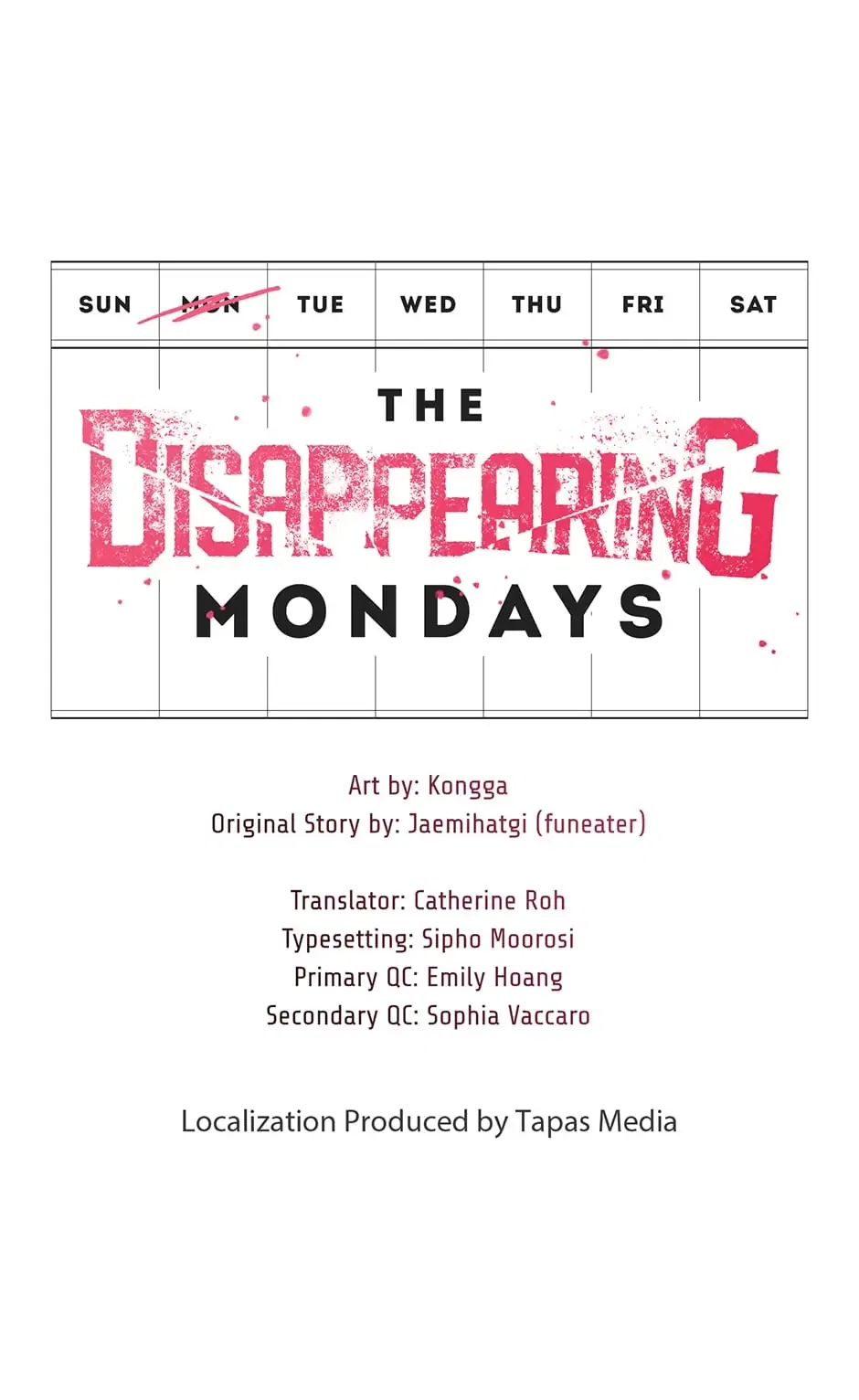 The Disappearing Mondays Chapter 43 – Page 59