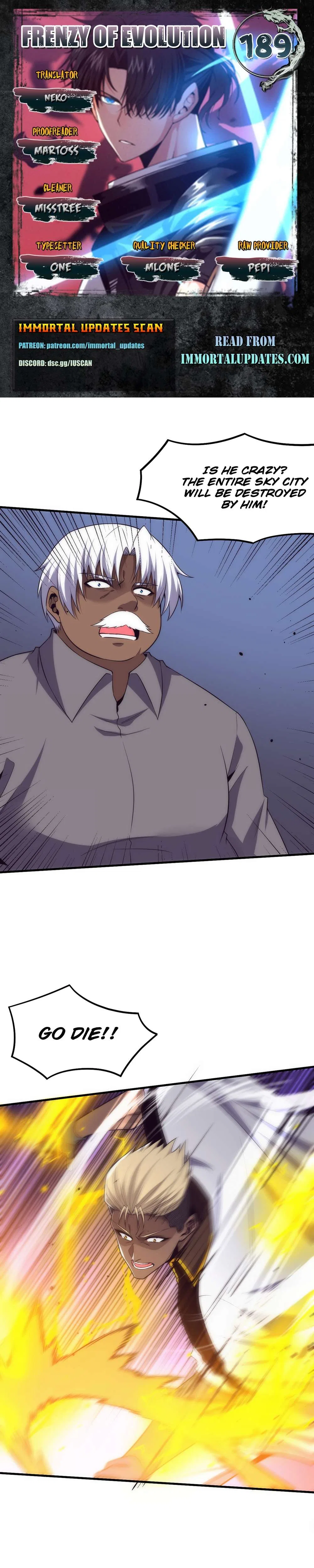 The Frenzy Of Evolution Chapter 189 – Page 1