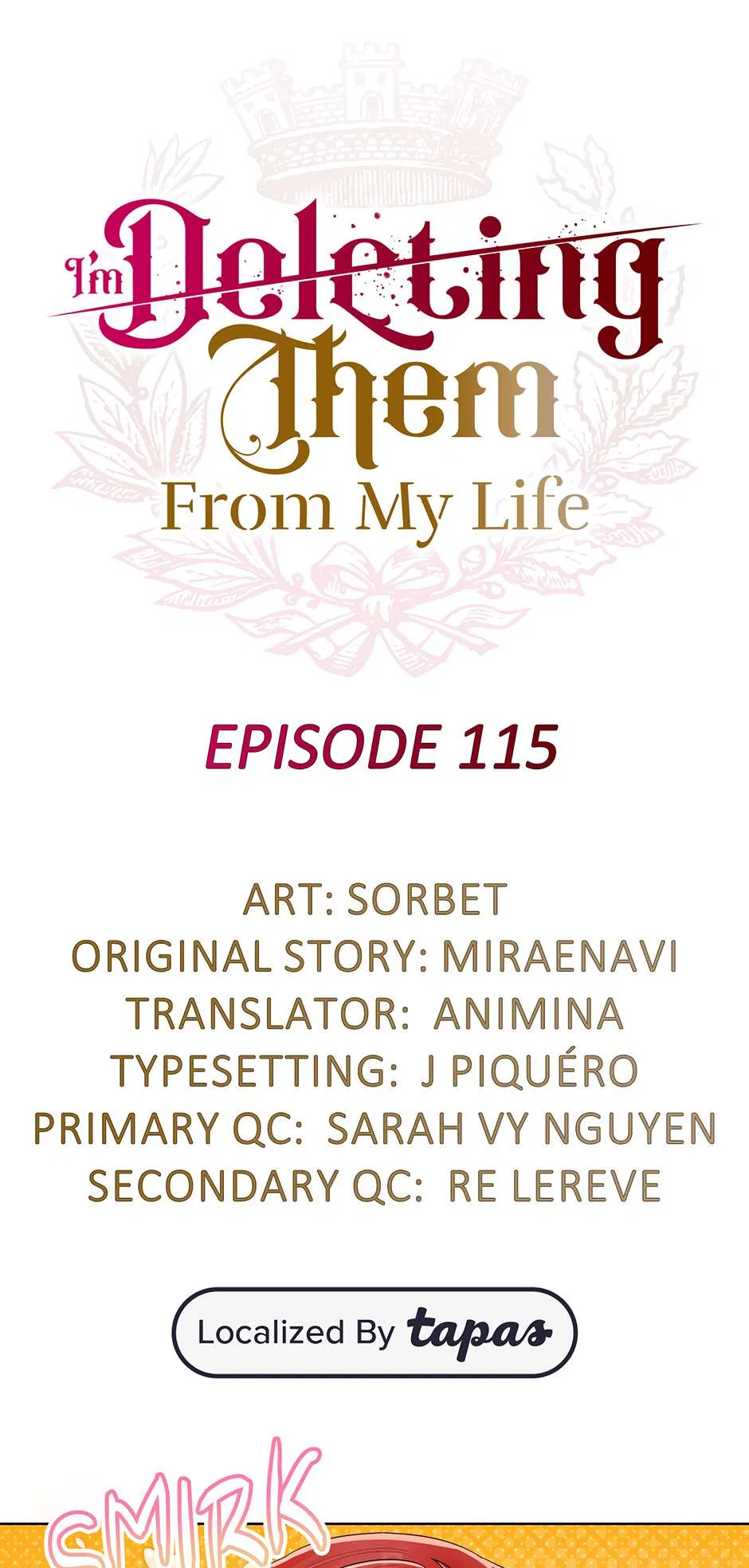 I Will Remove Them From My Life Chapter 115 – Page 1