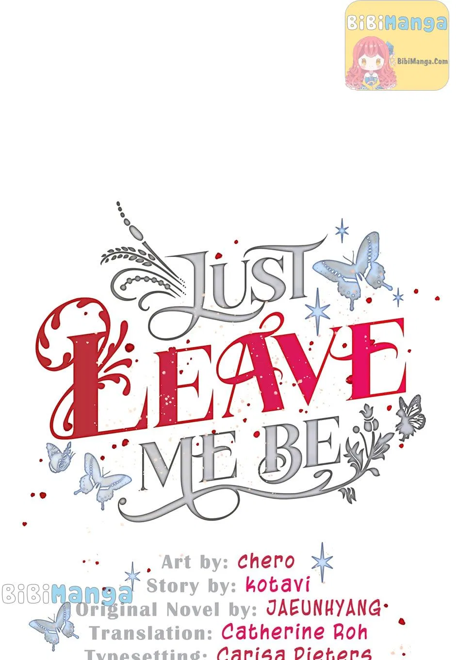 Just Leave Me Be Chapter 119 – Page 1