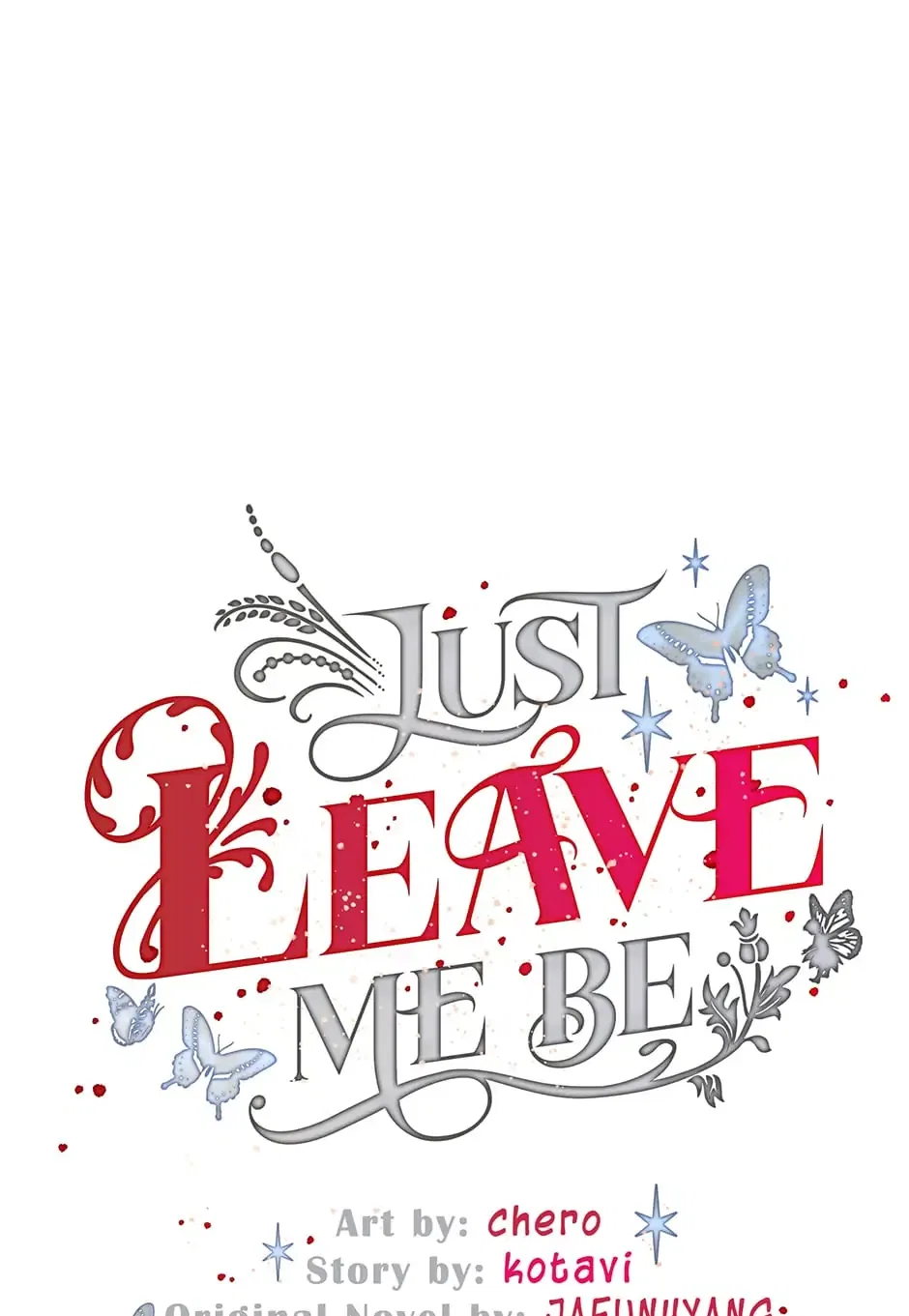 Just Leave Me Be Chapter 116 – Page 1