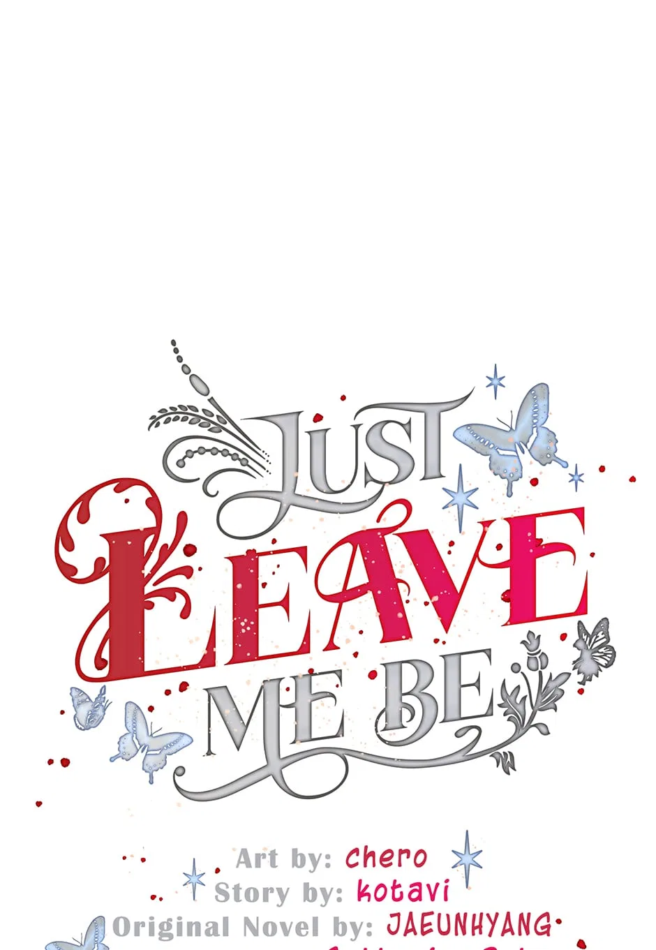 Just Leave Me Be Chapter 110 – Page 1