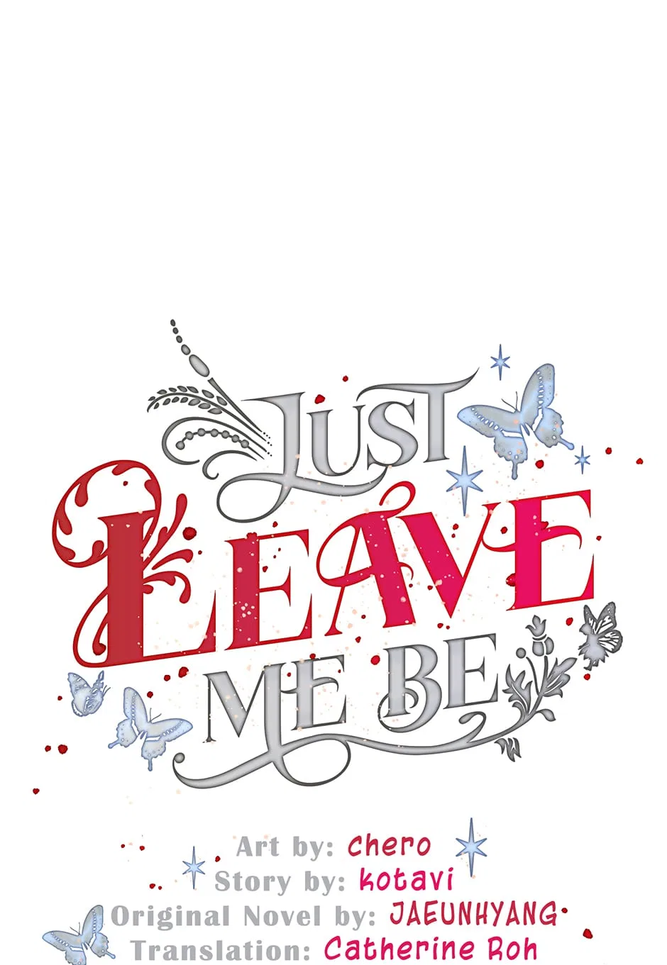Just Leave Me Be Chapter 108 – Page 1