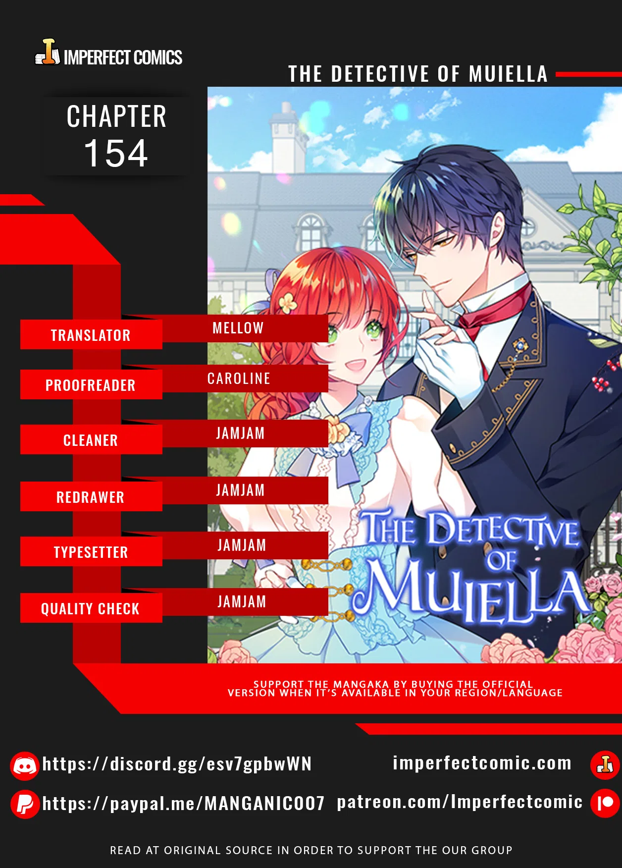 The Detective of Muiella Chapter 154 – Page 1