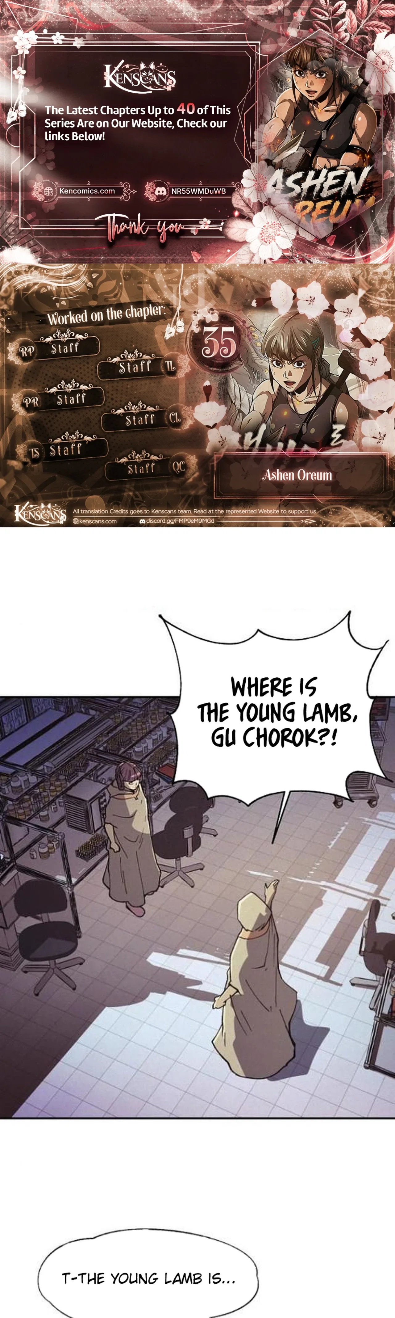 Ashen Oreum Chapter 35 – Page 1