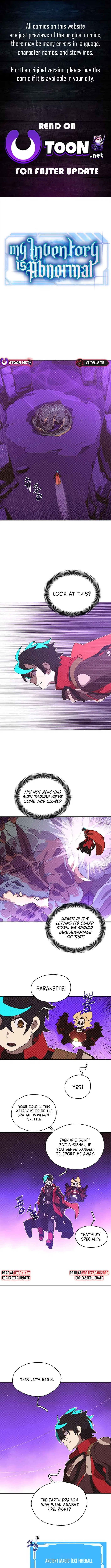 My Inventory is Abnormal Chapter 69 – Page 1