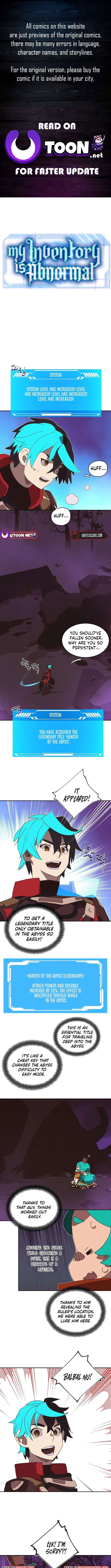My Inventory is Abnormal Chapter 67 – Page 1