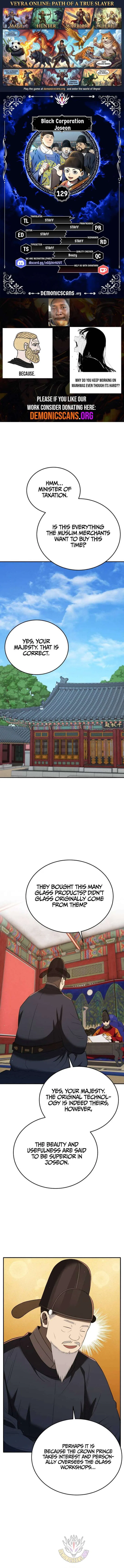 Black Corporation: Joseon Chapter 129 – Page 1