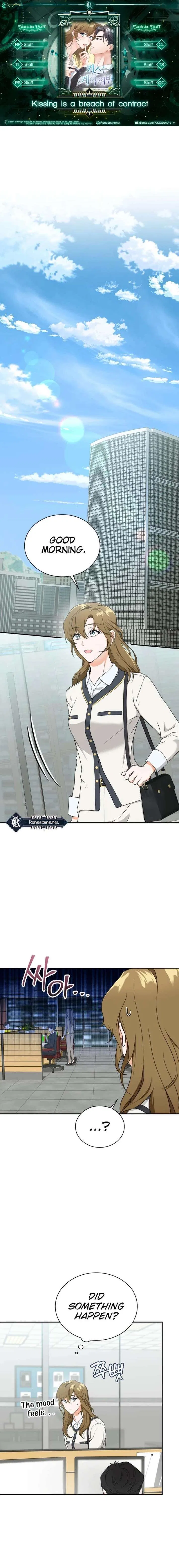 Kissing Is a Violation of Contract Chapter 24 – Page 1
