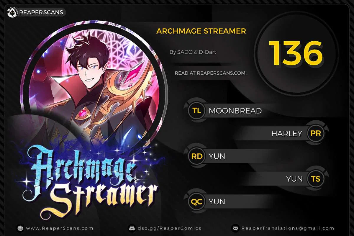 Archmage Streamer Chapter 136 – Page 1