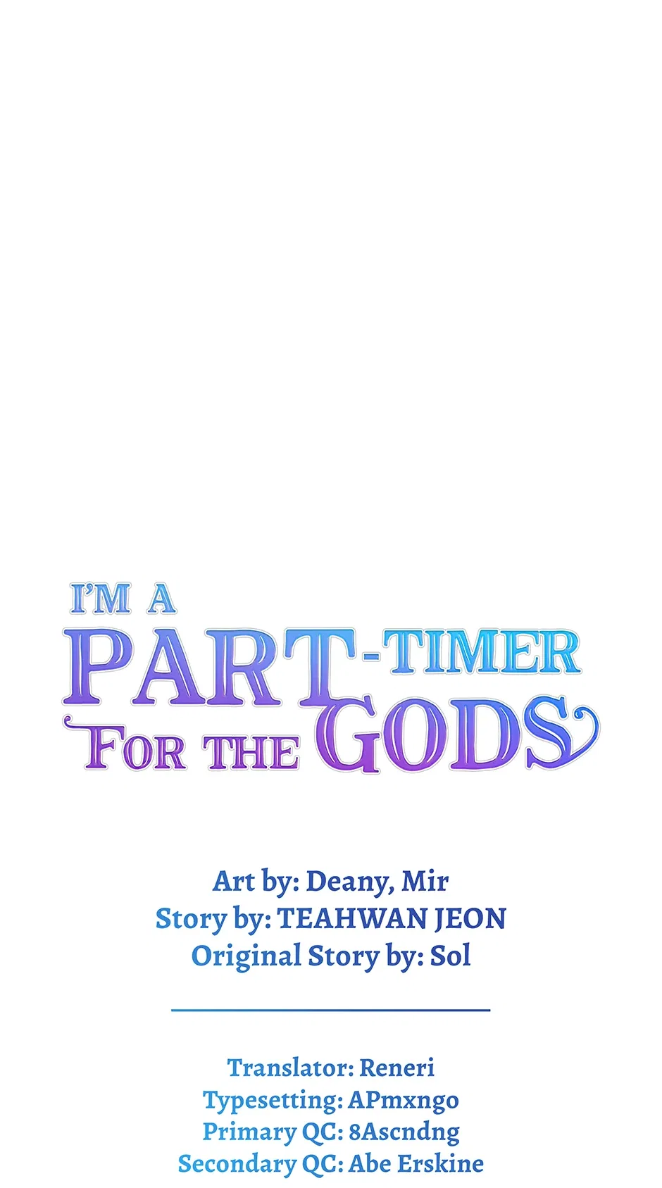 I Became A Part Time Employee For Gods Chapter 89 – Page 1