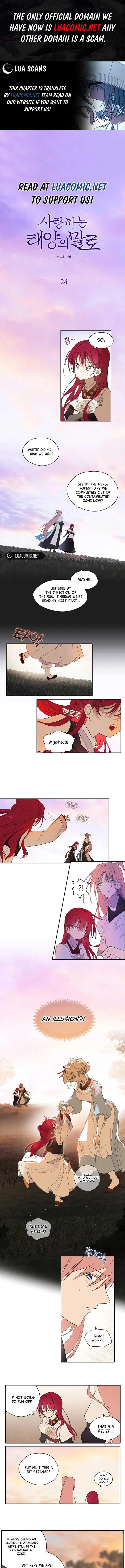 The Words of The Beloved Sun Chapter 24 – Page 1