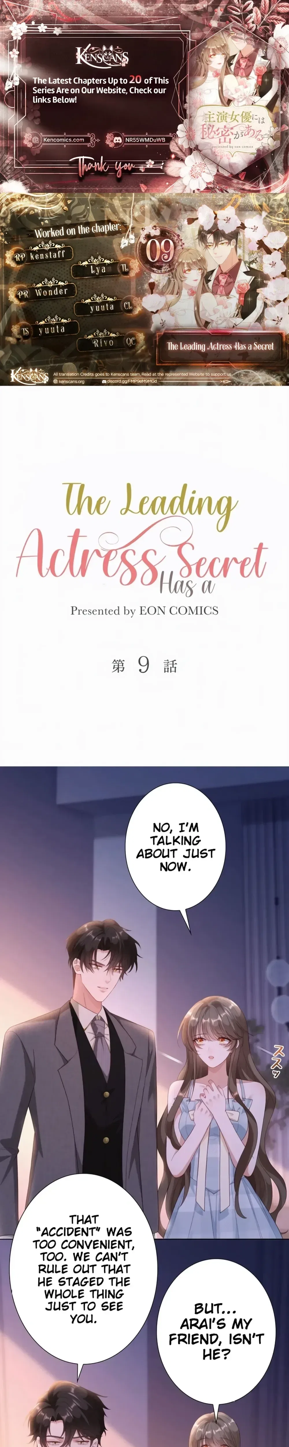 The Leading Actress Has a Secret Chapter 9 – Page 1