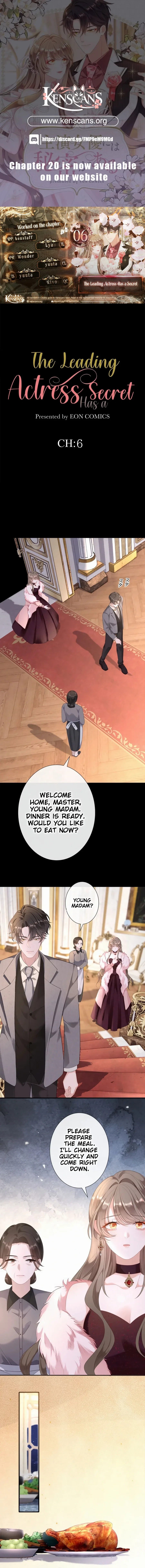 The Leading Actress Has a Secret Chapter 6 – Page 1