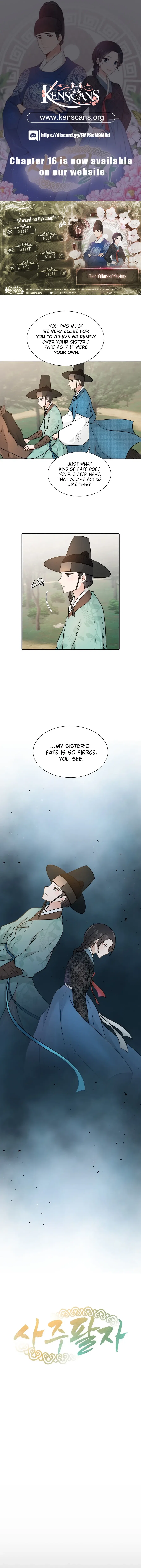 Four Pillars of Destiny Chapter 6 – Page 1