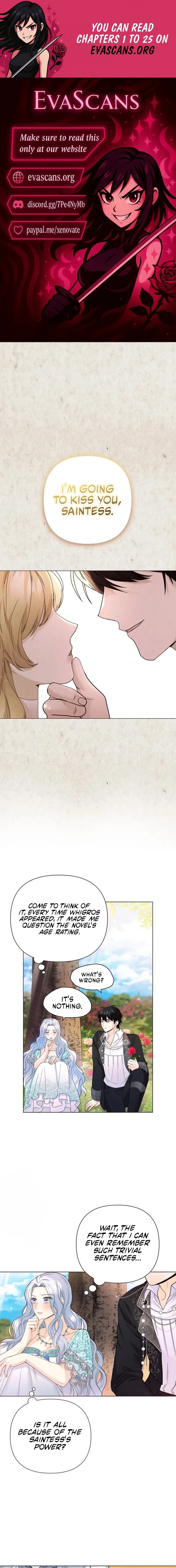 Secret Love Affair Between a Former Saint and a Dark Hero Chapter 7 – Page 1