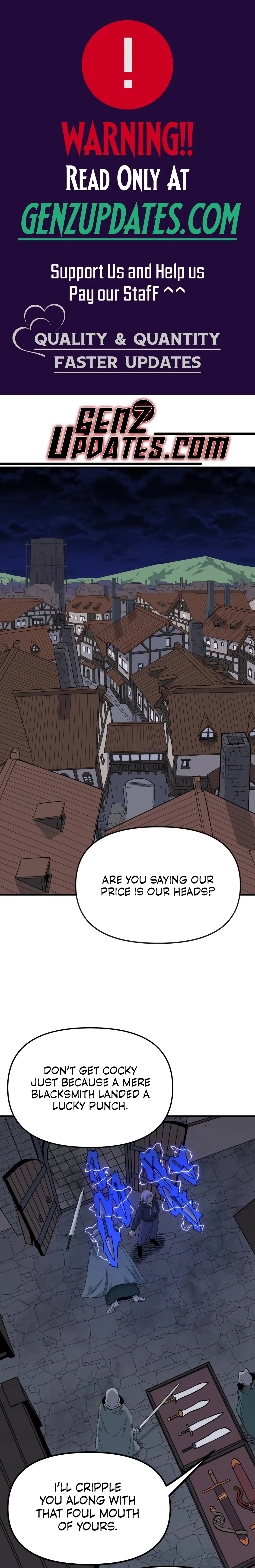 The Tale Of The Skeleton Messenger Chapter 25 – Page 1