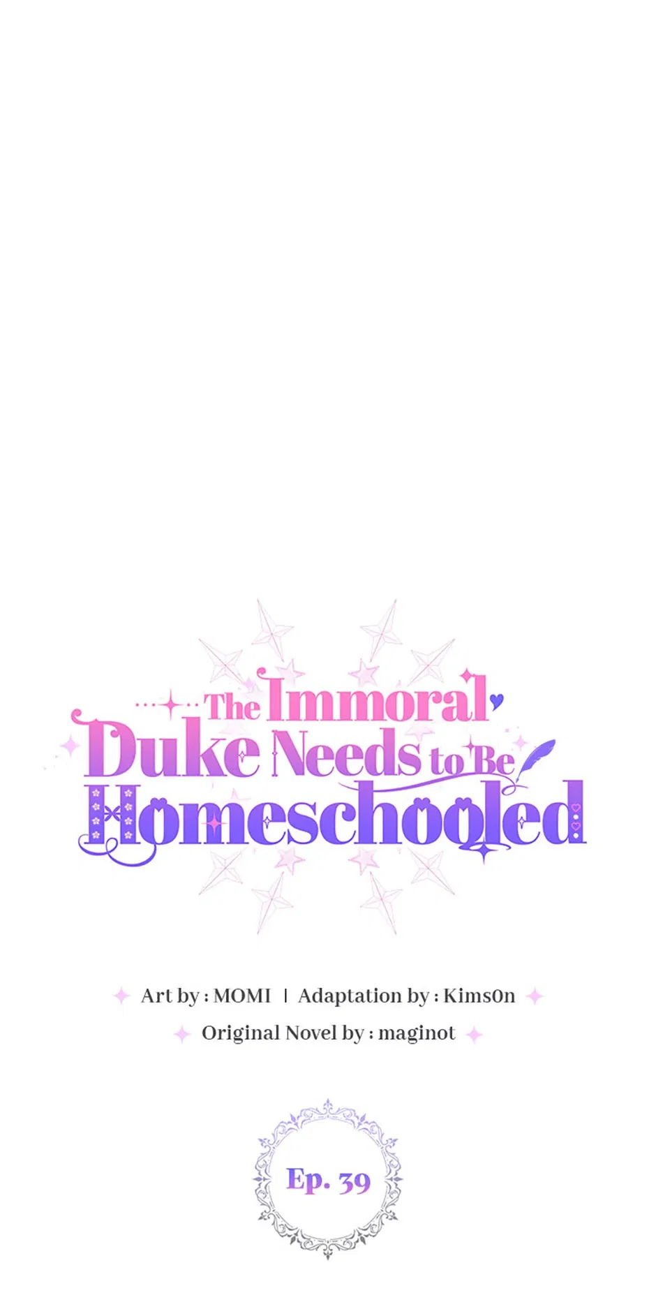 The Immoral Duke Needs to be Homeschooled Chapter 39 – Page 1