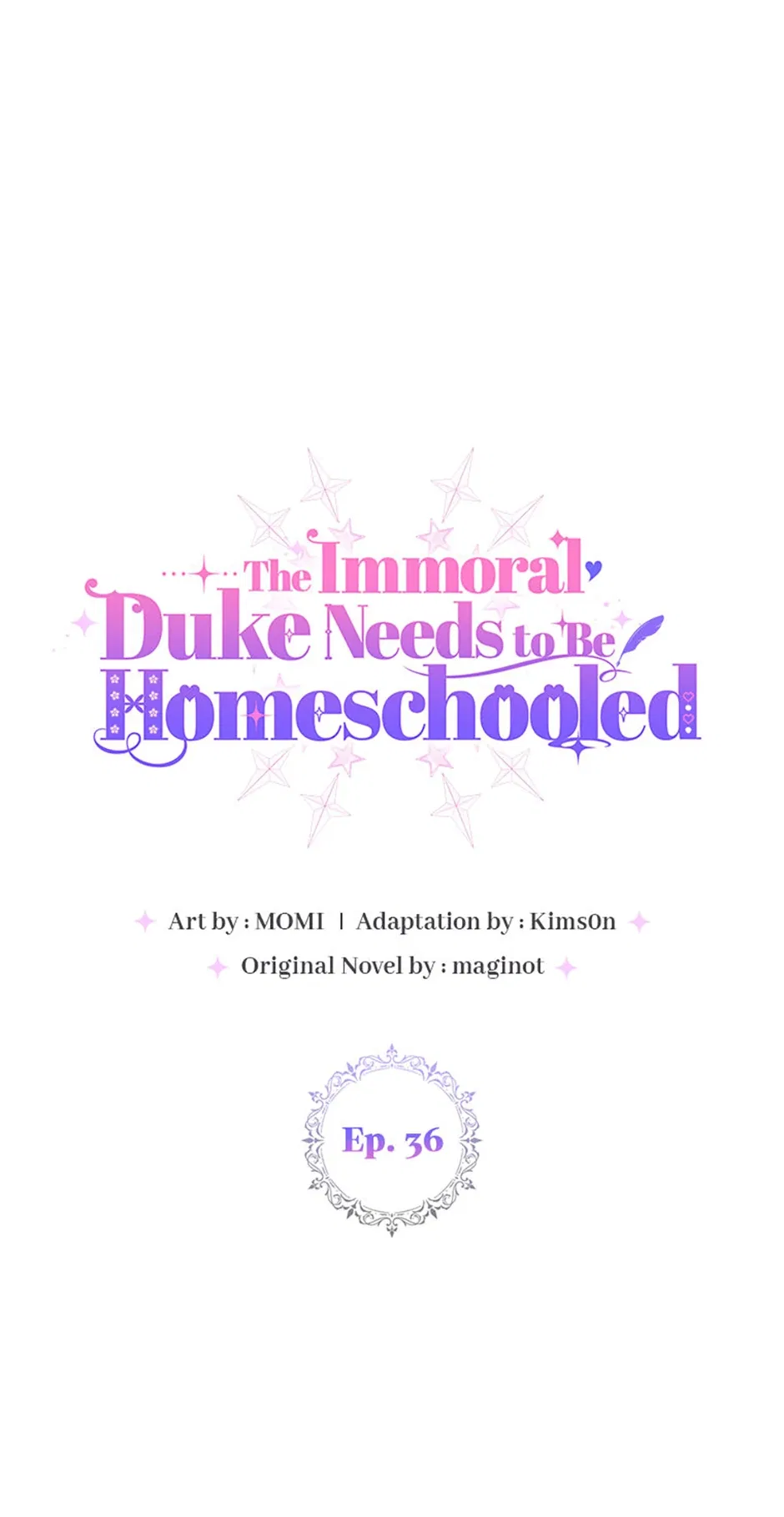 The Immoral Duke Needs to be Homeschooled Chapter 36 – Page 1