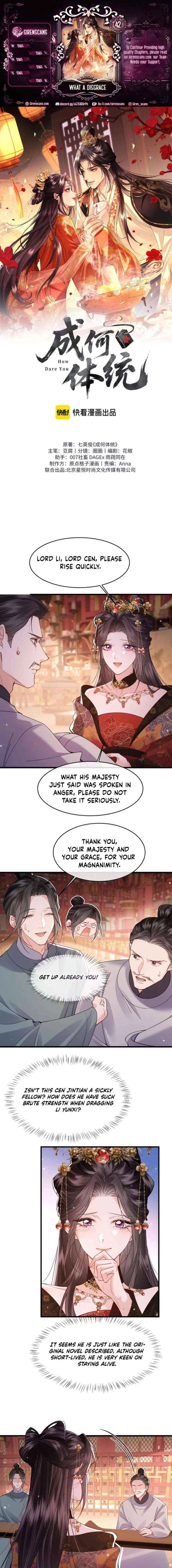 What A Disgrace Chapter 42 – Page 1