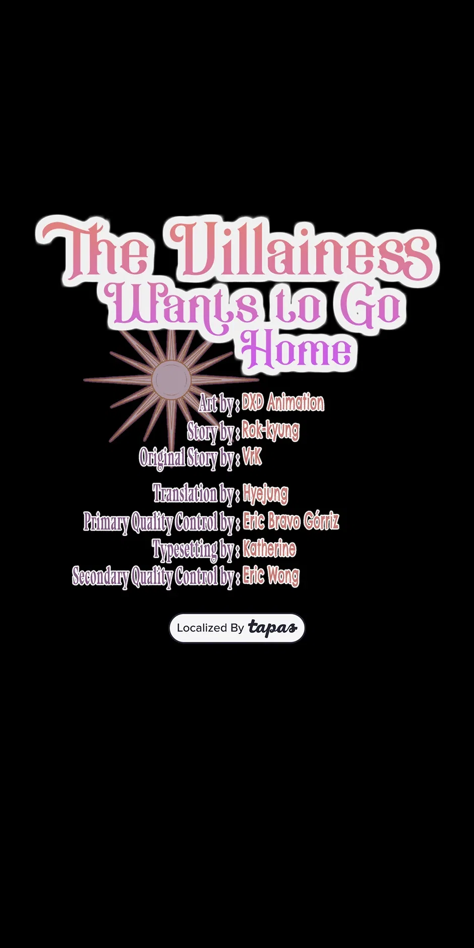 The Villainess Wants To Go Home Chapter 76 – Page 1