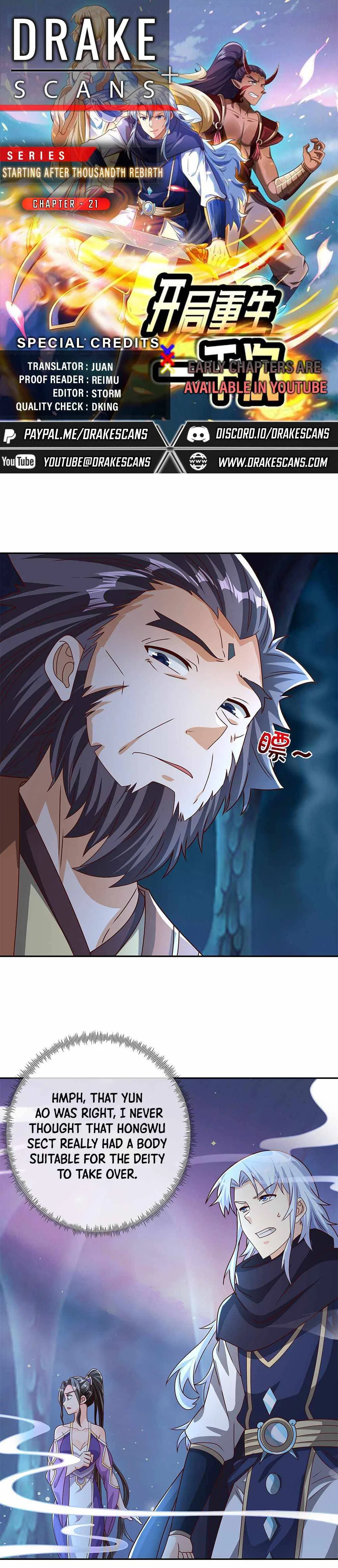 Starting After Thousandth Rebirth Chapter 21 – Page 1