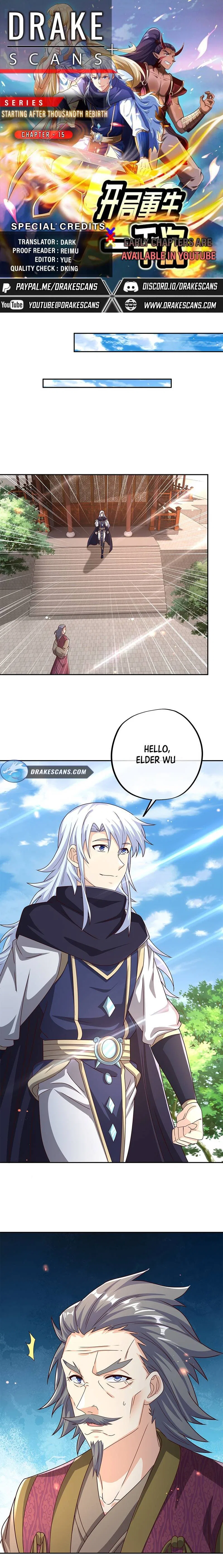 Starting After Thousandth Rebirth Chapter 15 – Page 1