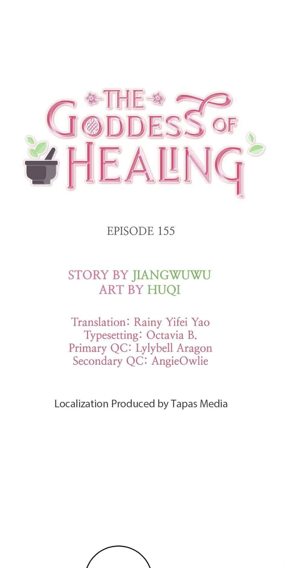 The Goddess of Healing Chapter 155 – Page 1