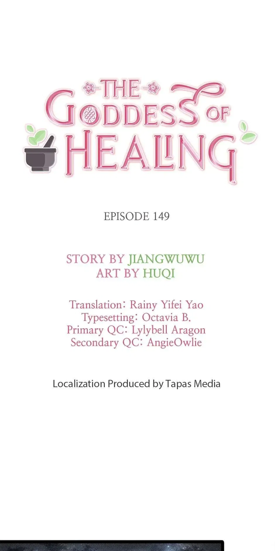The Goddess of Healing Chapter 149 – Page 1