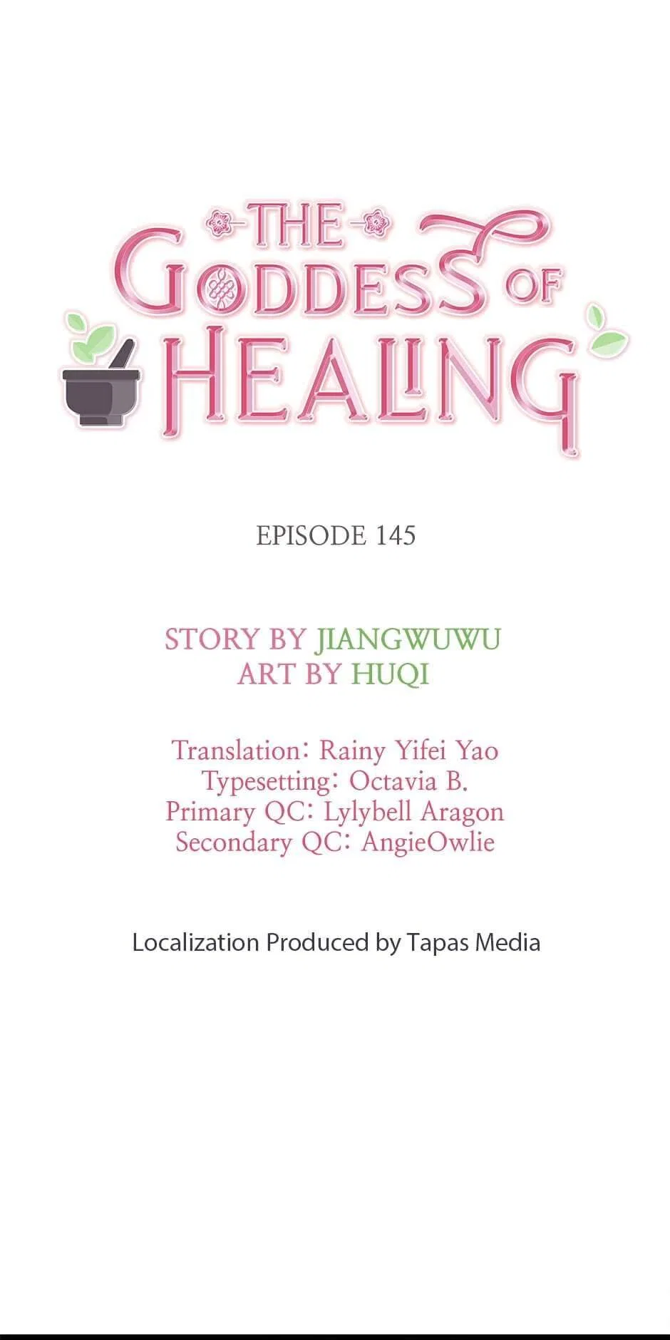 The Goddess of Healing Chapter 145 – Page 1