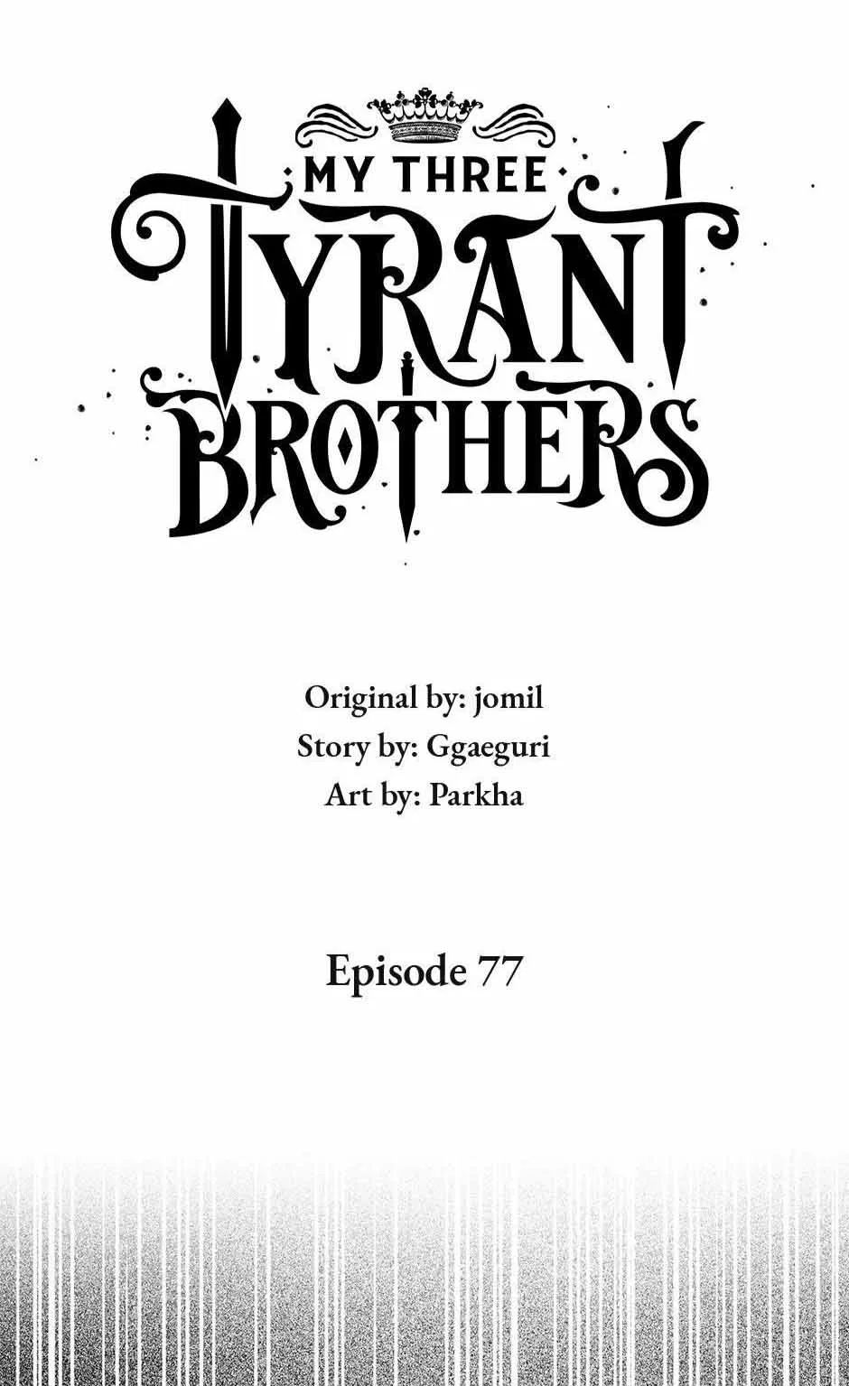 My Three Tyrant Brothers Chapter 77 – Page 1