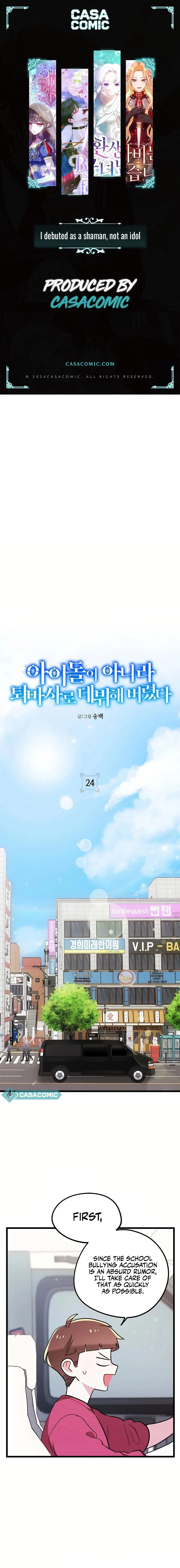 I Debuted as an Exorcist, Not an Idol Chapter 24 – Page 1