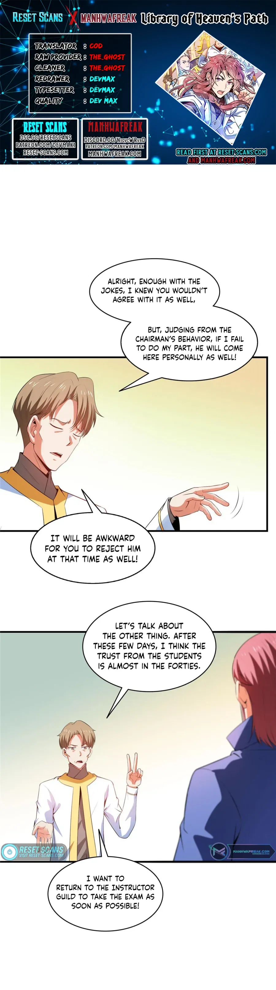 Library of Heaven’s Path Chapter 212 – Page 1