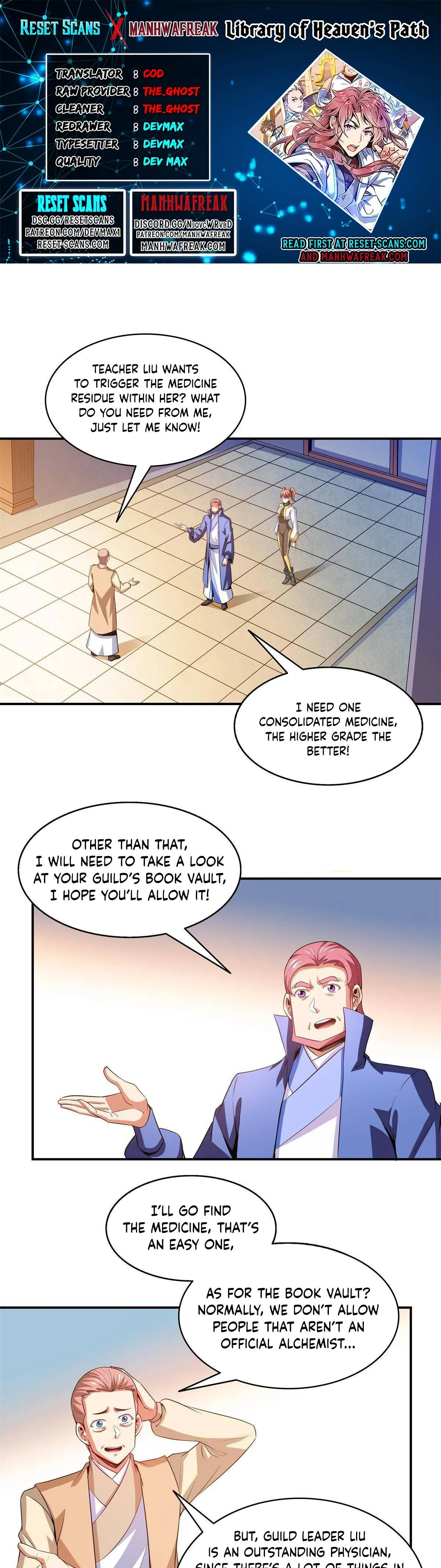 Library of Heaven’s Path Chapter 207 – Page 1