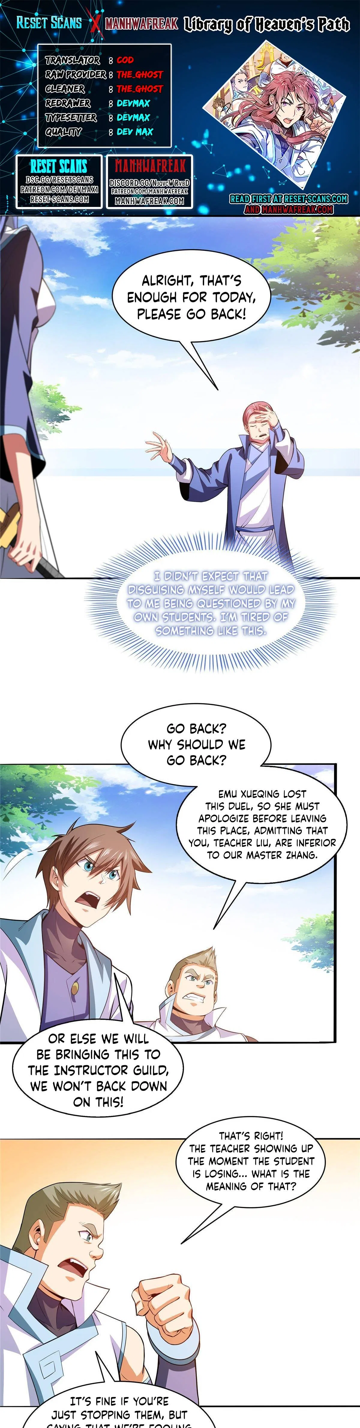 Library of Heaven’s Path Chapter 205 – Page 1