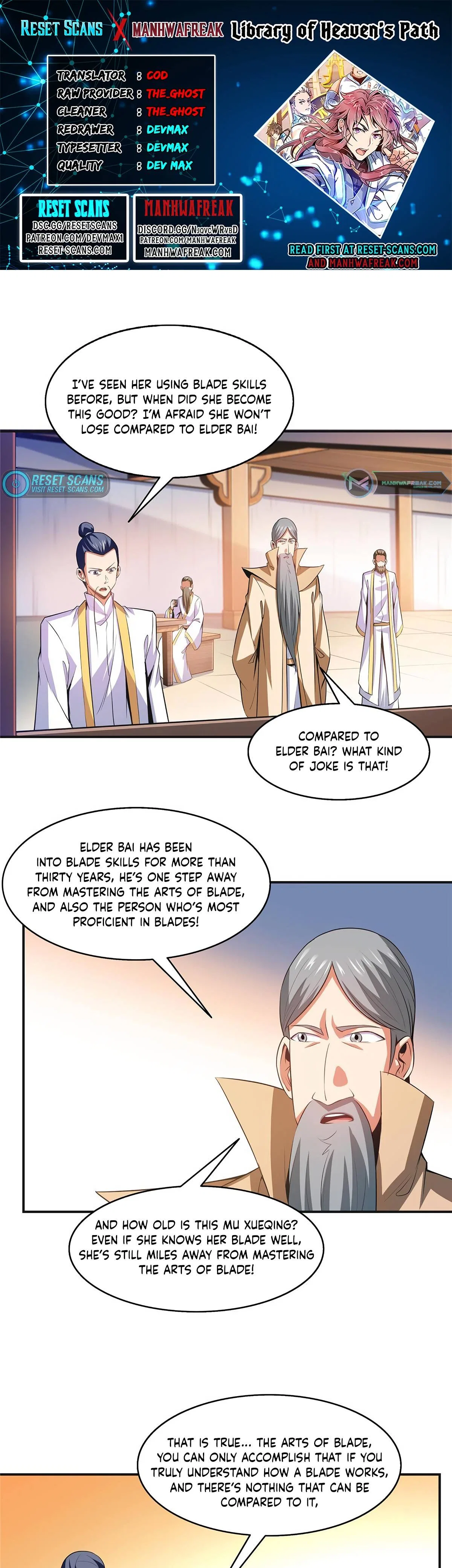 Library of Heaven’s Path Chapter 204 – Page 1