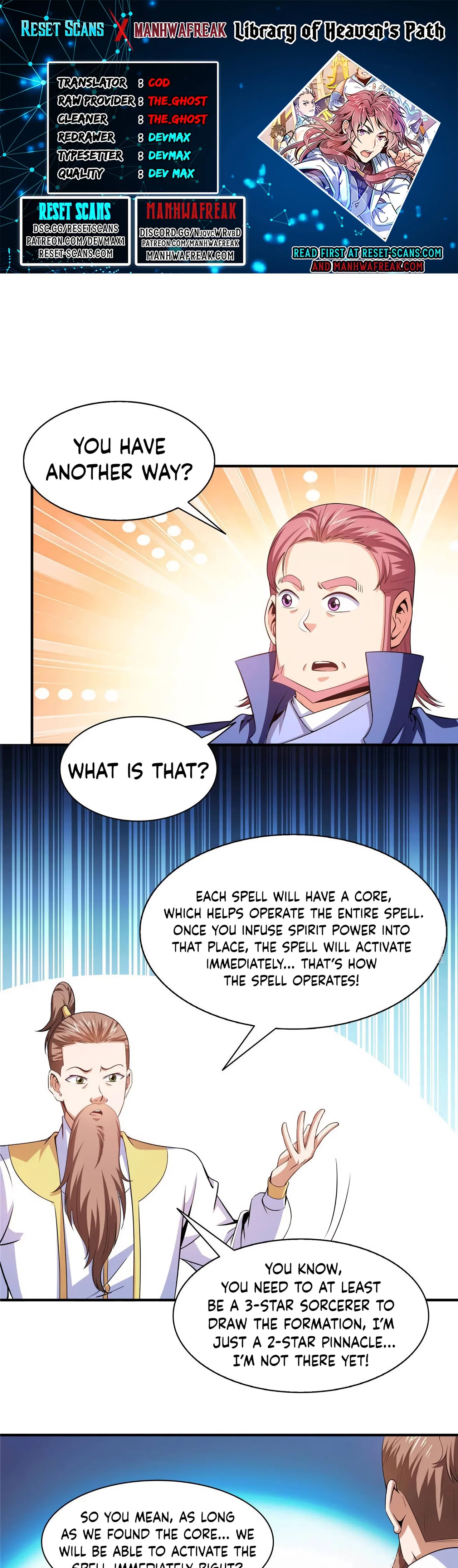 Library of Heaven’s Path Chapter 201 – Page 1