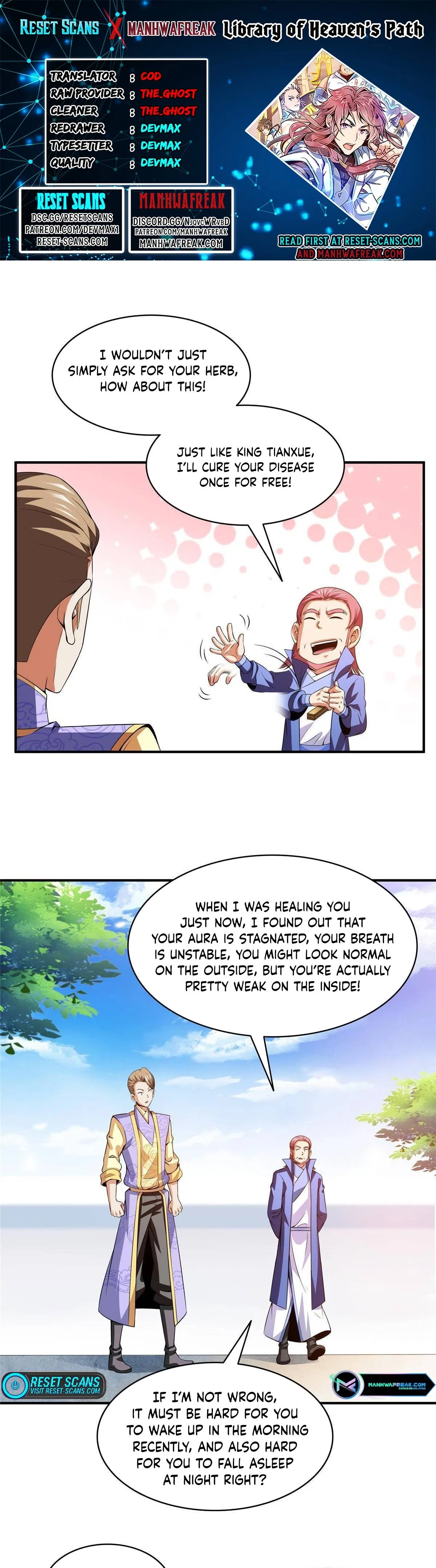 Library of Heaven’s Path Chapter 199 – Page 1