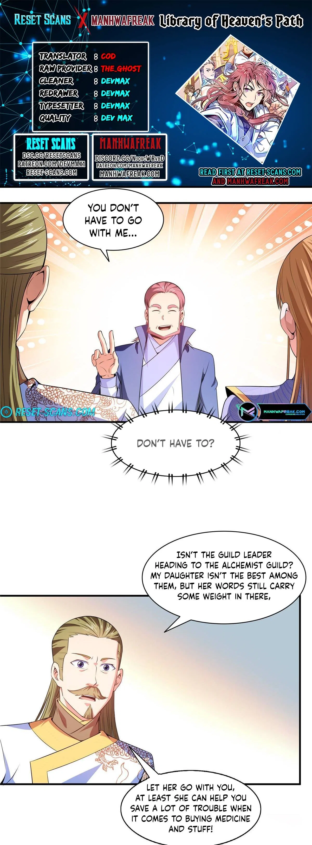 Library of Heaven’s Path Chapter 194 – Page 1
