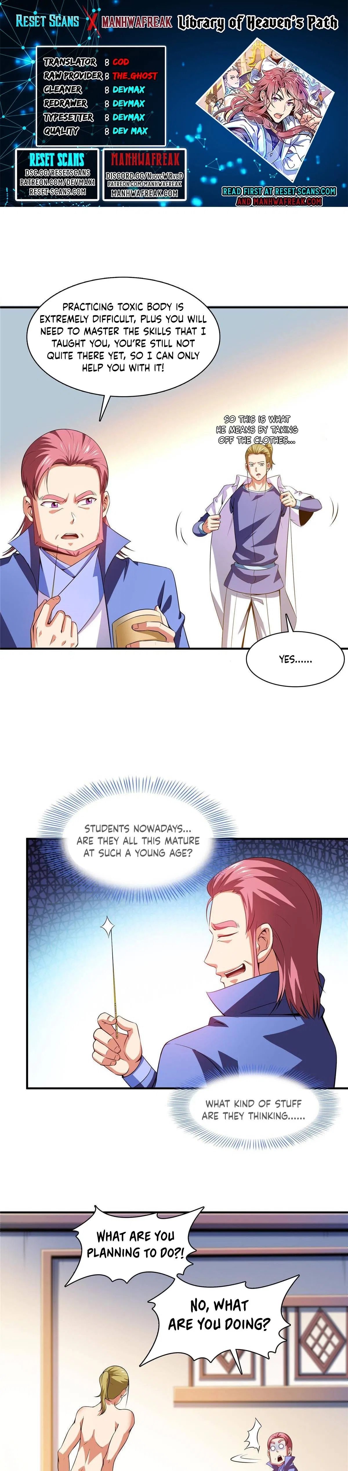 Library of Heaven’s Path Chapter 191 – Page 1
