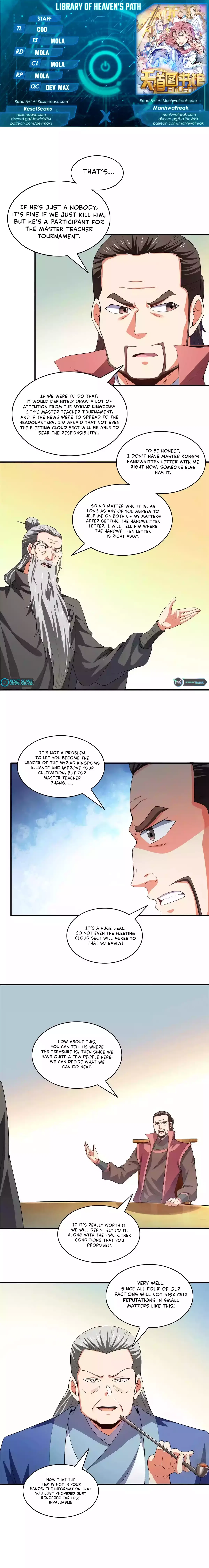 Library of Heaven’s Path Chapter 319 – Page 1