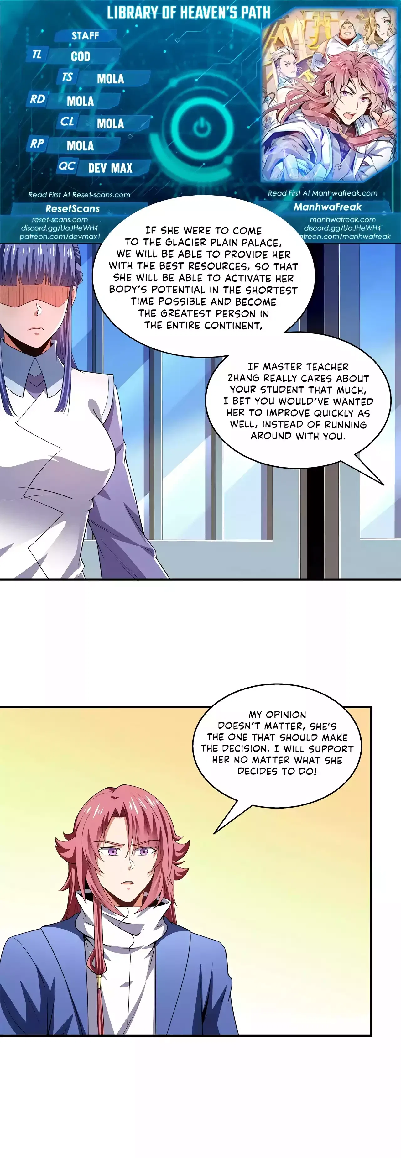 Library of Heaven’s Path Chapter 317 – Page 1