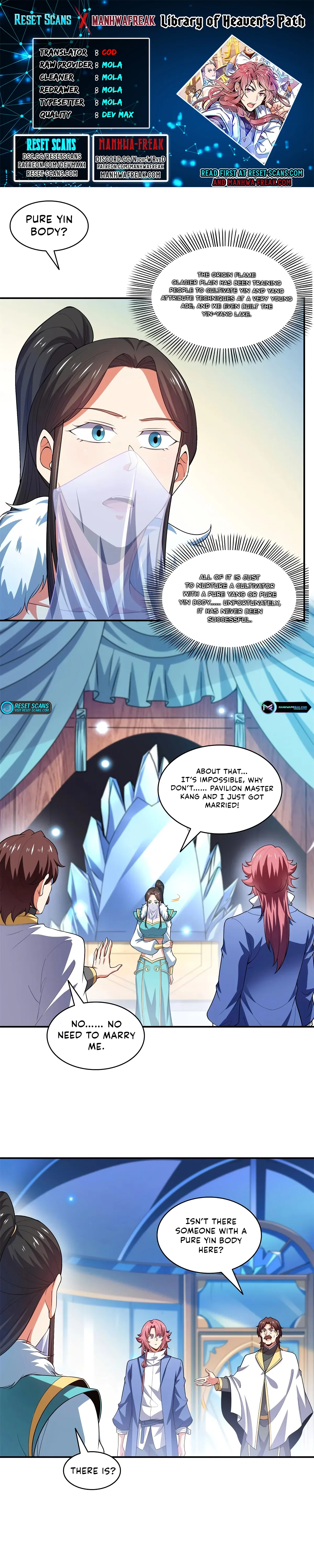 Library of Heaven’s Path Chapter 313 – Page 1