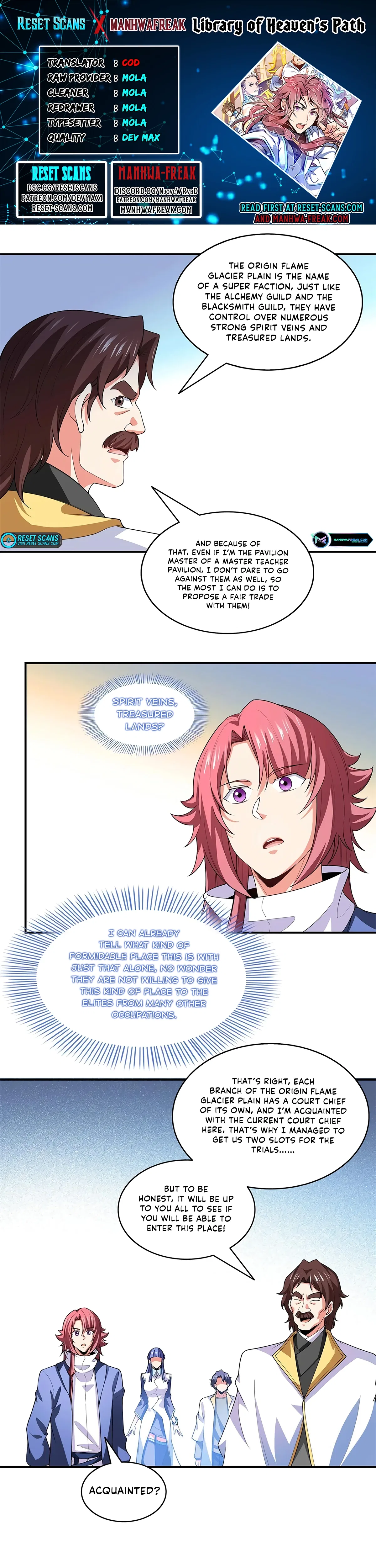 Library of Heaven’s Path Chapter 311 – Page 1