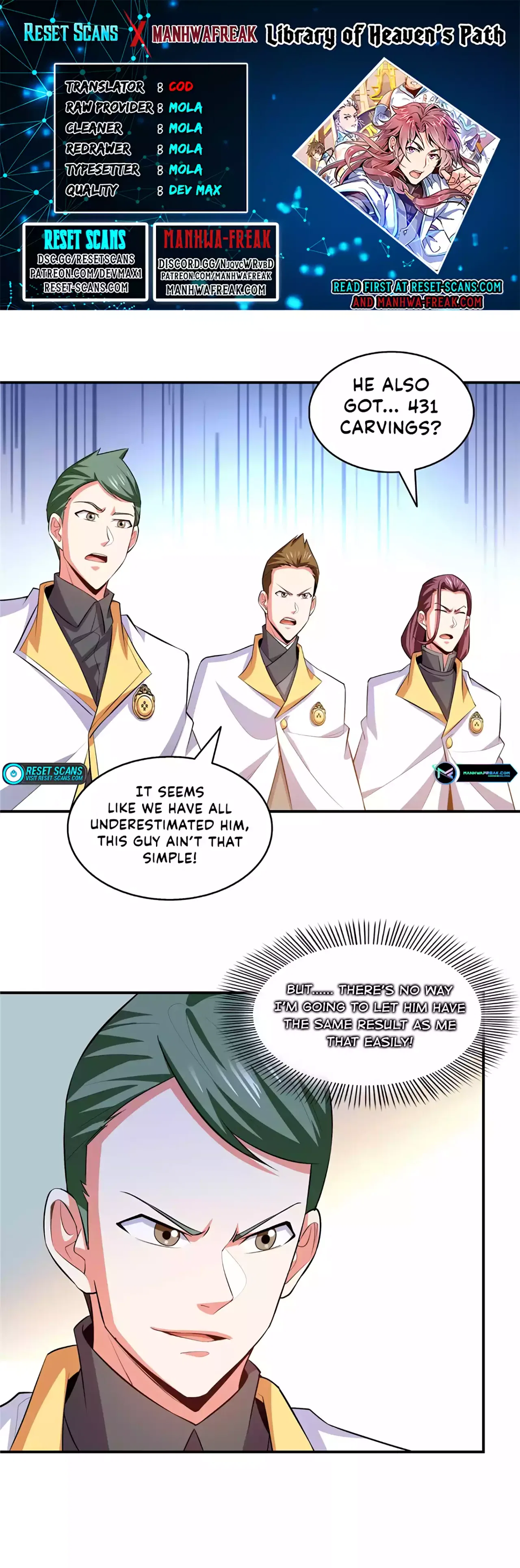 Library of Heaven’s Path Chapter 304 – Page 1