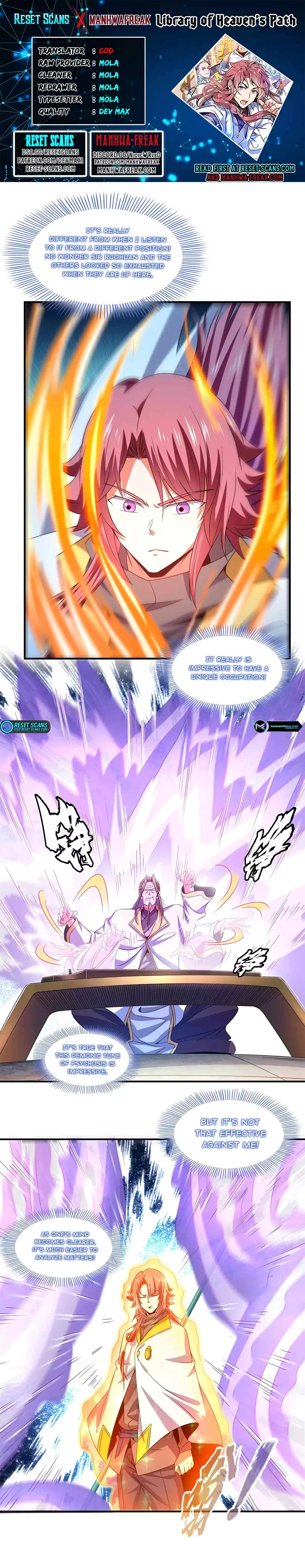 Library of Heaven’s Path Chapter 303 – Page 1